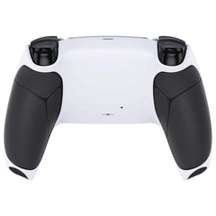 Rubberized Black White Performance Non-Slip Rubberized Grip Back Shell