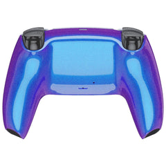 Glossy Chameleon Blue Purple Back Shell