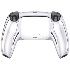 Glossy Chrome Silver Back Shell