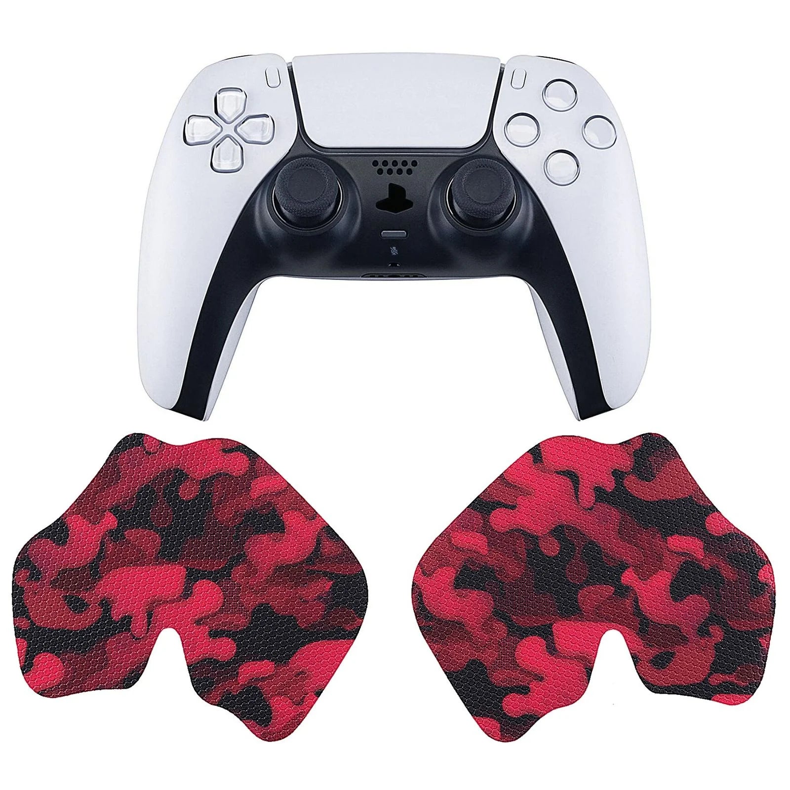 Black Red Camouflage Professional Anti-Slip Handle Grips