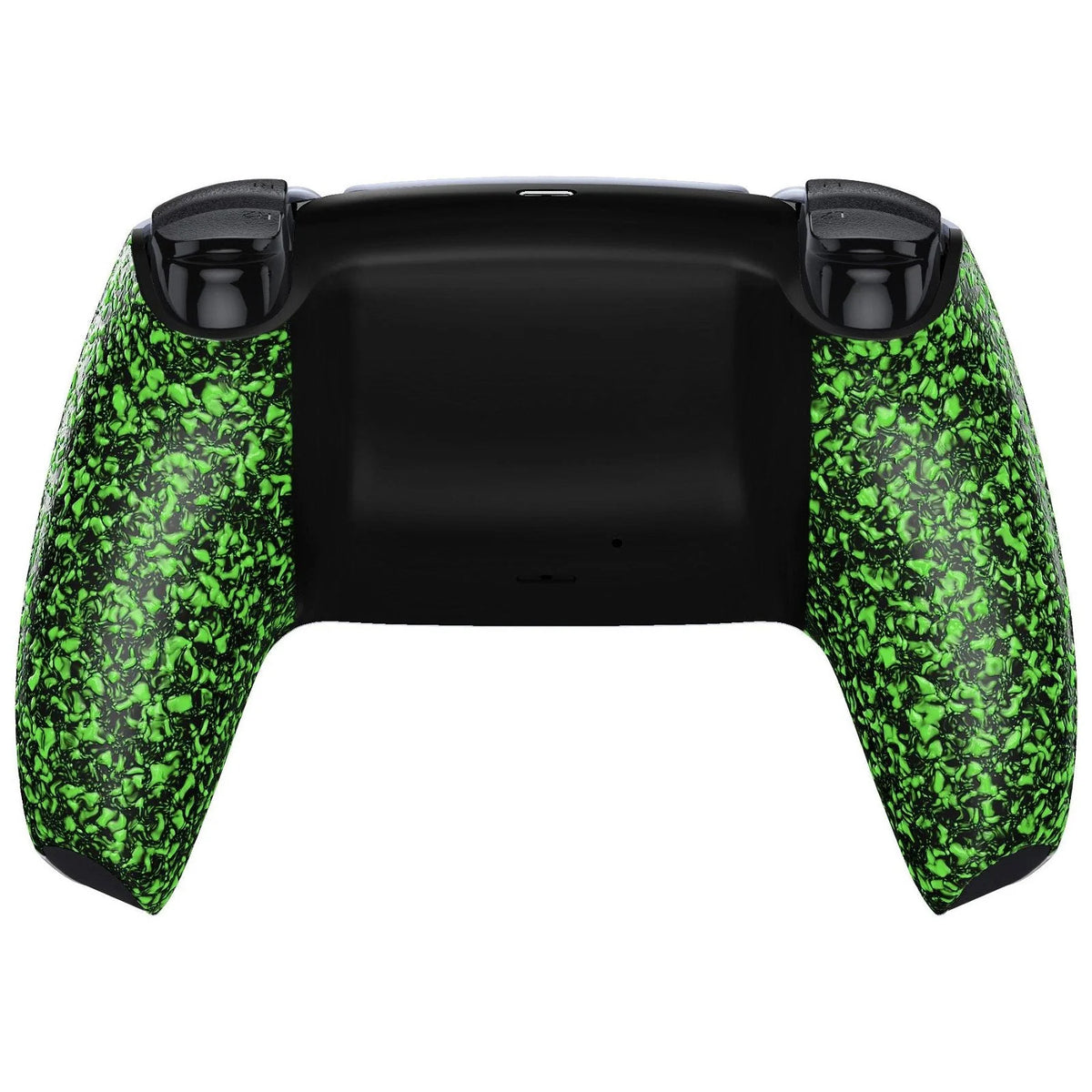 Rubberized Green Black Back Shell