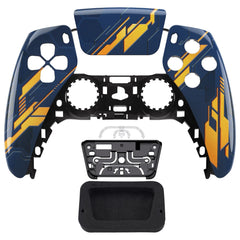 Glossy Glow in Dark Mecha - Orange Front Shell with touchpad