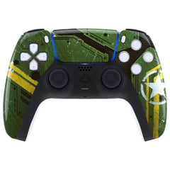 Glossy Army Mecha Front Shell with touchpad