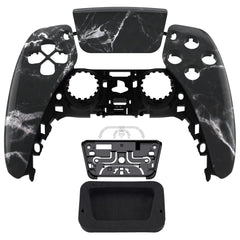 Glossy Black White Marble Front Shell with touchpad