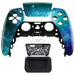 Glossy Blue Nebula Front Shell with touchpad