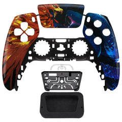 Glossy Fire Eagle vs Ice Snake Front Shell with touchpad