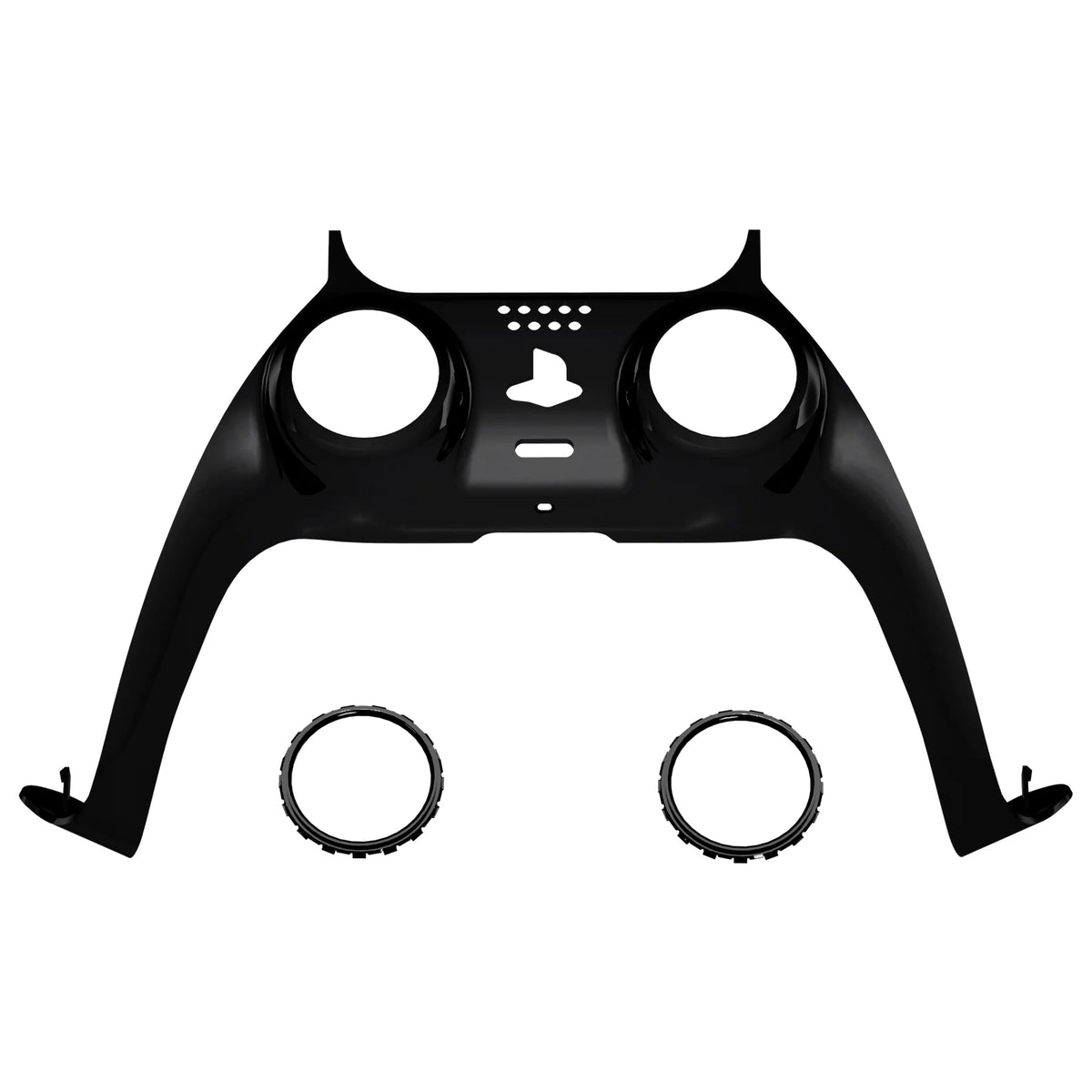 Glossy Chrome Black Decorative Trim
