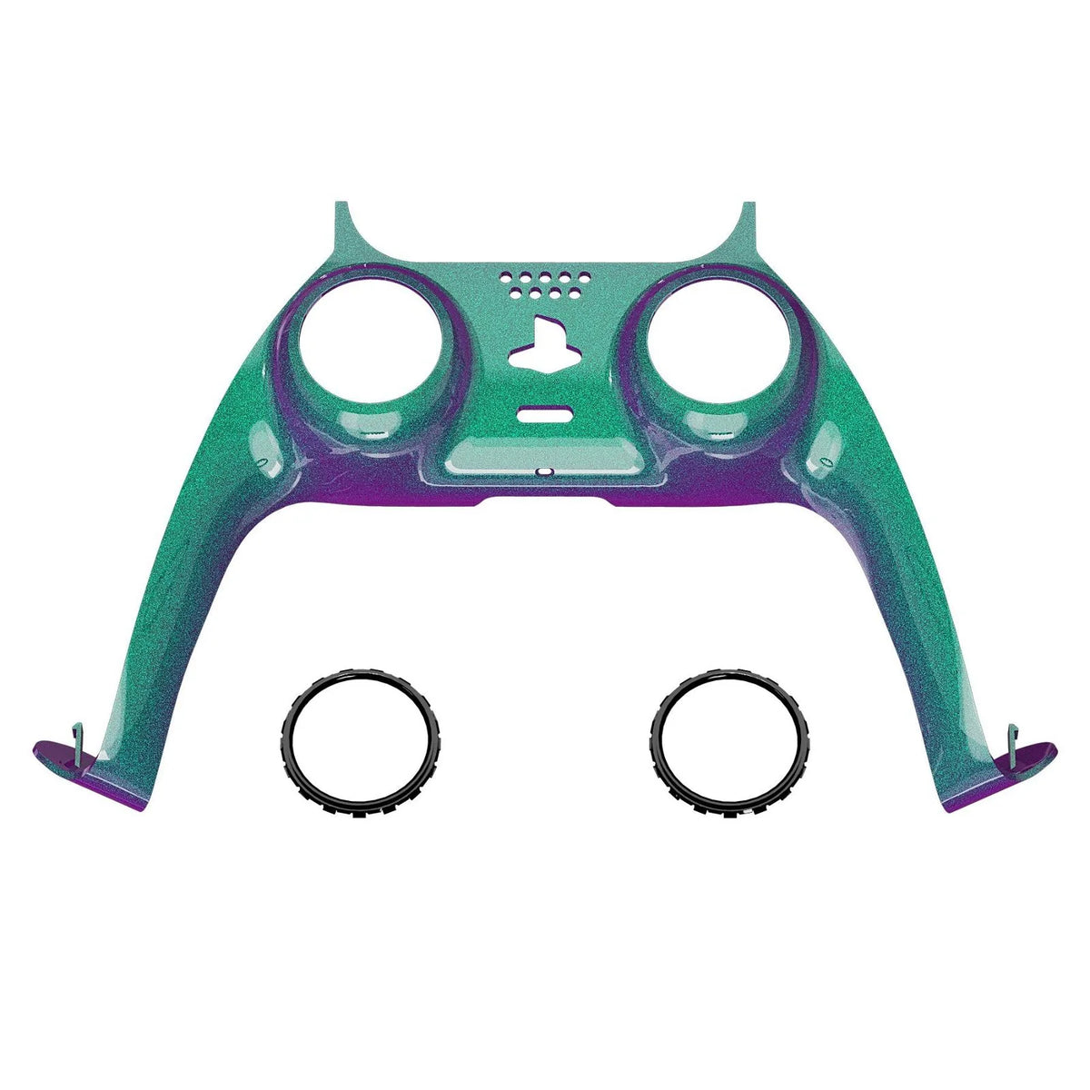 Glossy Chameleon Green Purple Decorative Trim